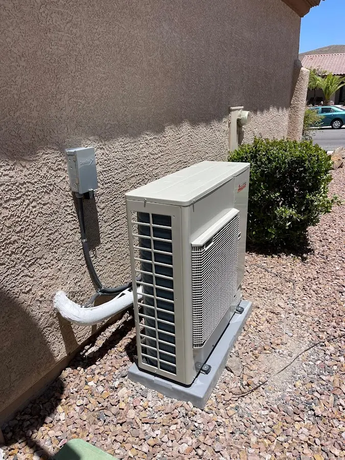 Residential air conditioning condenser unit in Ashton-Sandy Spring